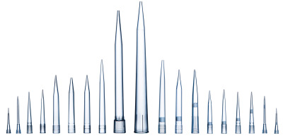 Optifit Non-Sterile Pipette Tips, Bulk In a Bag